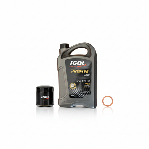 Kit Vidange Simple - Bidon IGOL 5L, filtre à huile et joint