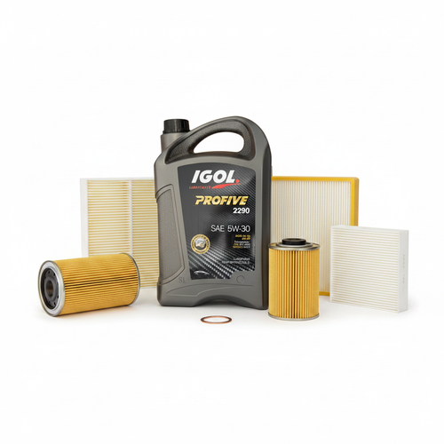 Kit Révision Complète - Huile IGOL 5L, filtres MANN et joint de vidange